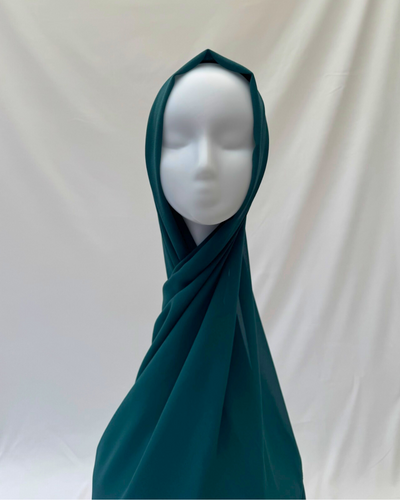 Emerald Grace - Chiffon Hijab