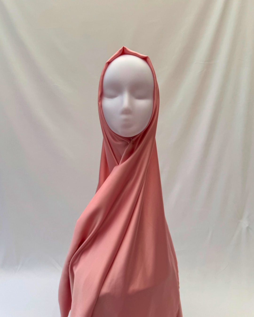 Rosy Glow - Satin Hijab