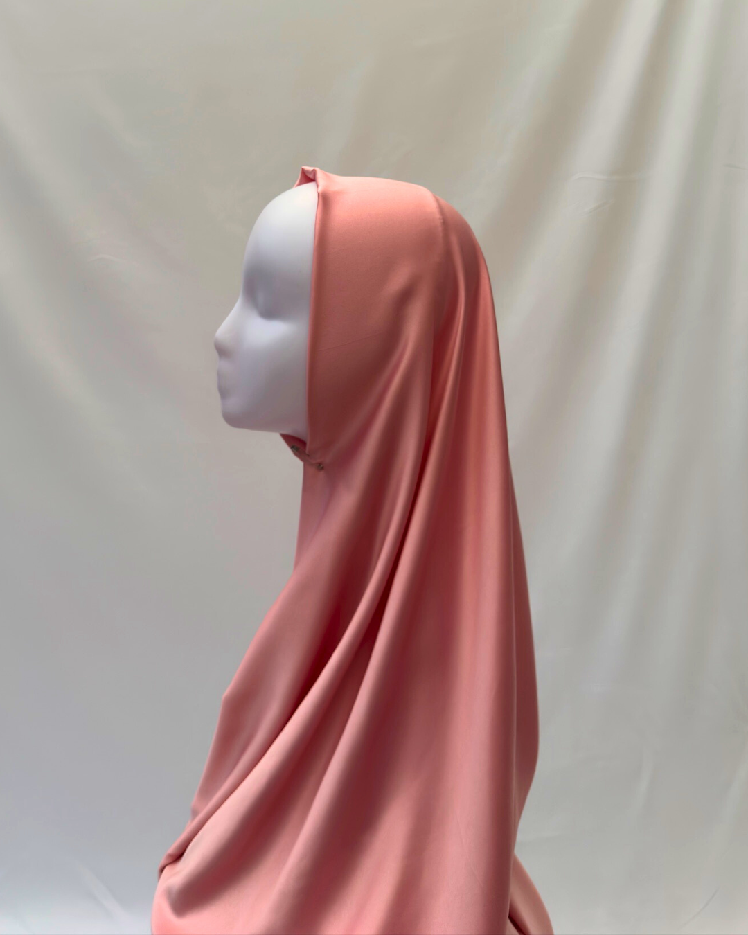 Rosy Glow - Satin Hijab