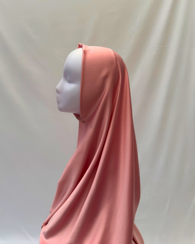 Rosy Glow - Satin Hijab